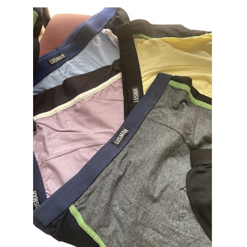 Men Lot de 6 Cale on Boxeur uni en Coton quality premium pack 6
