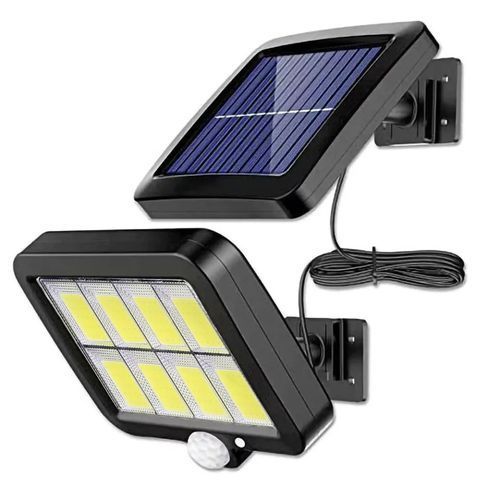 Generic Lampe projecteur Solaire - Détecteur de mouvement - Intelligente  avec commande 900w - Prix pas cher