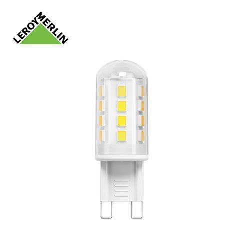 Leroy Merlin 3 ampoules G9 - LED - 3W (équi 30W) = 320 Lm - 4000K / Lumière  naturelle (blanc froid) - Prix pas cher