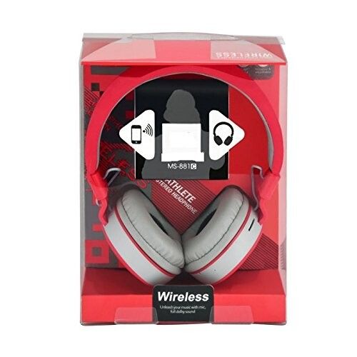 Wireless CASQUE BLUETTOOTH tres puissant WIRELESS MS881A ROUGE Prix pas cher Jumia SN