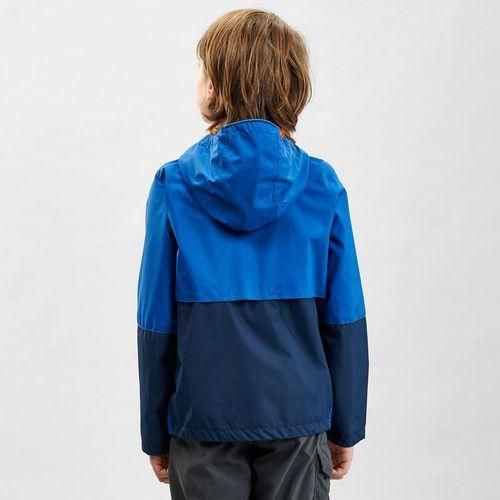 product_image_name-Quechua-VESTE IMPERMÉABLE DE RANDONNÉE - MH500 BLEU MARINE - ENFANT 7-15 ANS-2