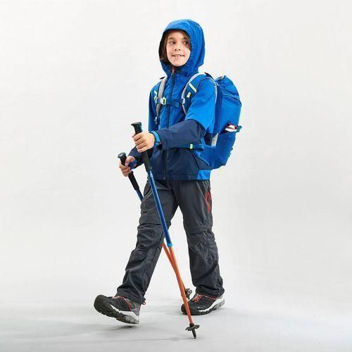 product_image_name-Quechua-VESTE IMPERMÉABLE DE RANDONNÉE - MH500 BLEU MARINE - ENFANT 7-15 ANS-4
