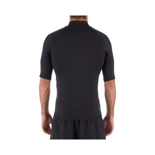 Tee shirt surf top thermique 900 polaire Manches Longues Homme Noir - Maroc, achat en ligne