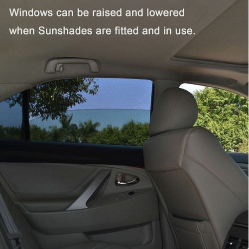 Generic 2 Pièces Pare-soleil de voiture de fenêtre latérale arrière de  maille respirante à prix pas cher