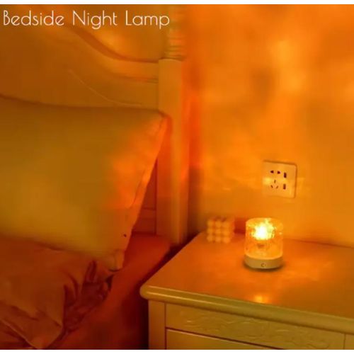 product_image_name-Generic-Projecteur d'ondes d'eau LED rechargeable 16 couleurs, veilleuse avec télécommande, lampe d'ambiance pour chambre, lampe de table en cristal RGB à intensité variable-4