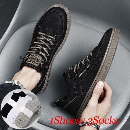 Fashion Chaussures decontractees pour hommes Chaussures de sport pour hommes 3 chaussettes Prix pas cher Jumia SN