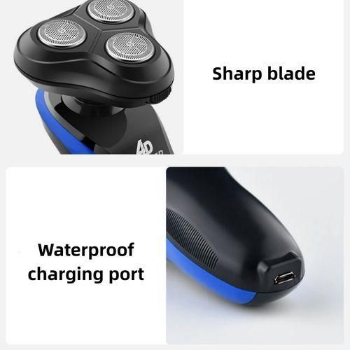 product_image_name-Mateamoda-Mateamoda 4 en 1 Hommes Rasoir Tondeuse À Cheveux Tondeuse Rechargeable Rasoir Remover Visage Brosse-5