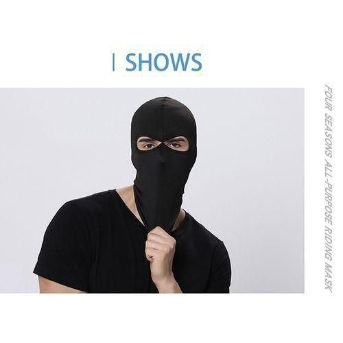 product_image_name-Mode-Masque turban entièrement respirant élastique confortable protecteur contre le soleil - Noir-3