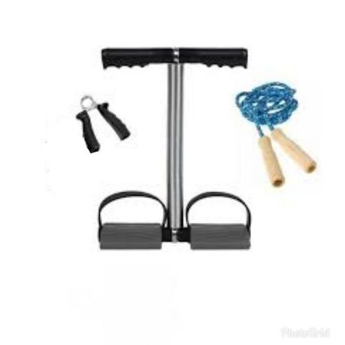 product_image_name-Generic-Kit Sportif de 3 pièces : Corde à Sauter / Poignet / Appareil pour Abdos-1