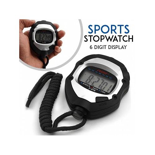 Chronomètre avec sifflet, chronomètre professionnel à 2 mémoires avec  fonction muet et lumière pour le sport