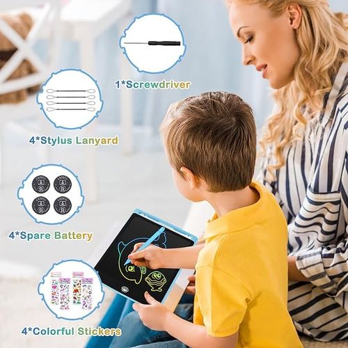 product_image_name-Generic-Tablettes d'écriture LCD pour enfants - Rose-2