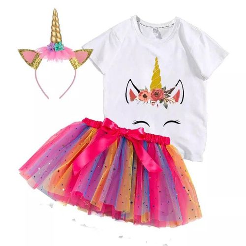 Robe Tutu Licorne Fille