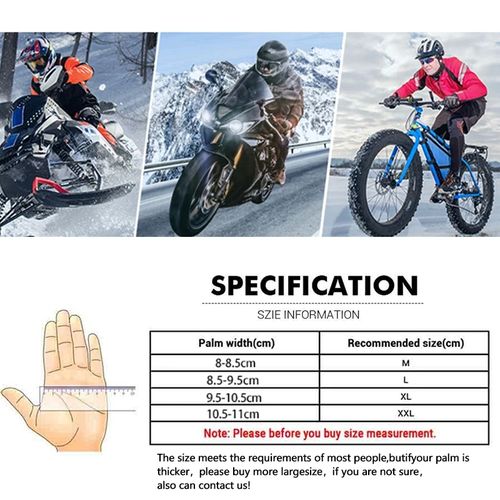 Generic Gants moto contre le froid, gants doublés pour protéger du froid à  prix pas cher