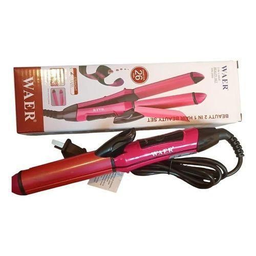 product_image_name-Generic-Waer Fer à Lisser et à Boucler les Cheveux – 2 en 1 – Pour Femme-4