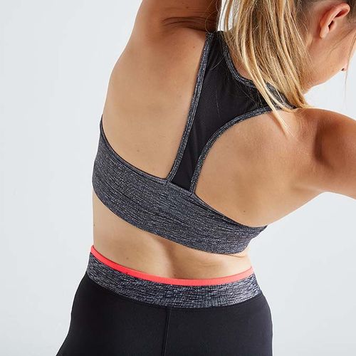 product_image_name-Kalenji-Brassiere De Running Confort Rose Clair By Decathlon-3