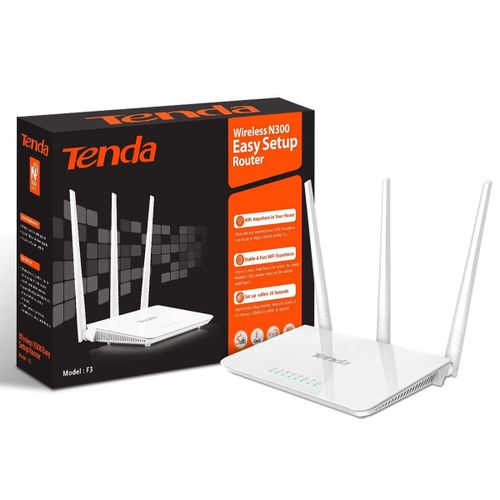 tenda Routeur Répéteur WIFI TENDA F3 N300 - Prix pas cher