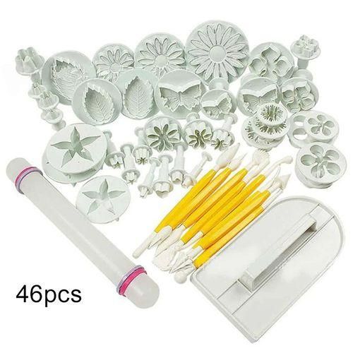 product_image_name-Generic-Outil en plastique de moule de biscuit réglé d'outils de cuisson-46PCs-1