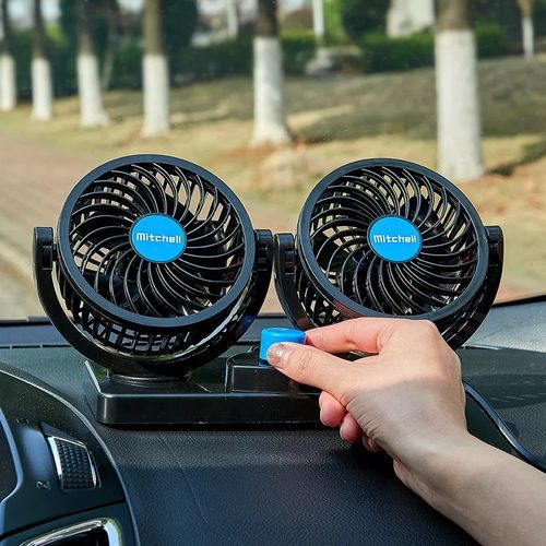 Mini ventilateur double pour voiture