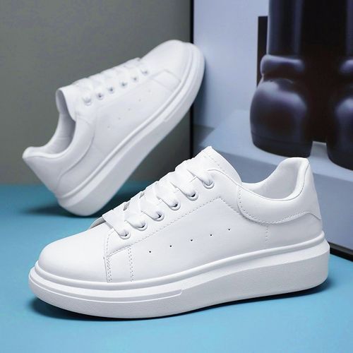 Fashion Chaussures De Sport Confortables Et Decontractees Pour Hommes Blanc Prix pas cher Jumia SN