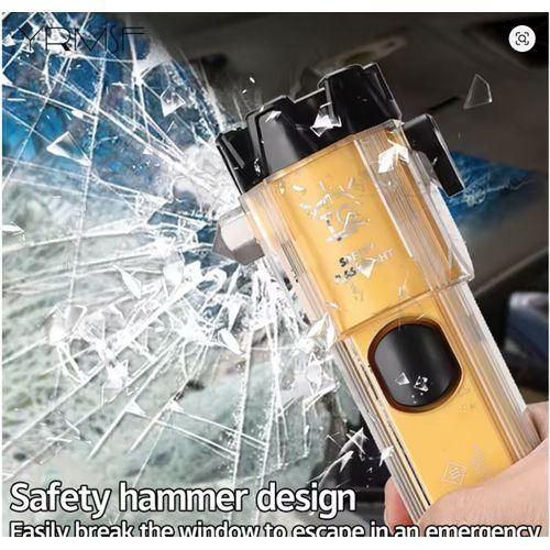 product_image_name-Generic-Lampe Torche de Sécurité 10-en-1 le F-37 avec une portée de plus de 2km  - Rechargeable, Allume-feu Arc Électrique, Brise-vitre et Alarme SOS-4