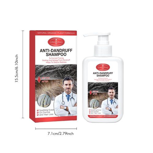 product_image_name-Aichun Beauty-Shampooing Anti-Pelliculaire Formule Naturelle à la Menthe et Vitamine E – Antipelliculaire, Apaisant et Anti-Chute – 200ml-6