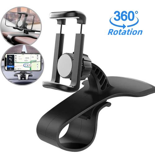 Generic Support Téléphone Voiture Universel Bras Long Pare-Brise Voiture  Téléphone 360° Rotation - Prix pas cher