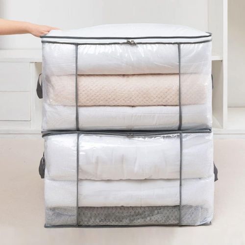 Generic Sac De Rangement De Couette Avec Fenêtre à Poignée Sac  Anti-poussière Multifonctionnel Sac D'emballage De Déménagement Sac De  Finition Boîte De Rangement - Prix pas cher