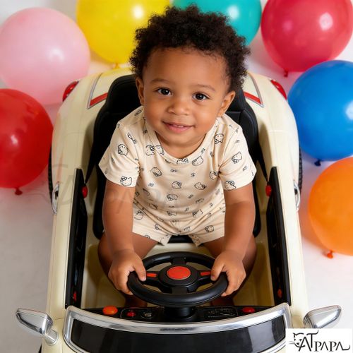 product_image_name-Catpapa-0-3 ans Ensemble de shorts à motifs de dessins animés jaunes, adapté à la f-5