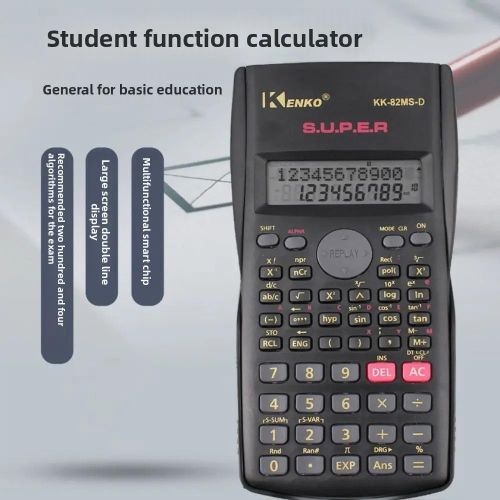 product_image_name-Arsuxeo-Affichage de 12 chiffres calculatrice scientifique grand écran multifonctionnel calculatrice de 240 fonctions opération Simple écran 2 lignes-2