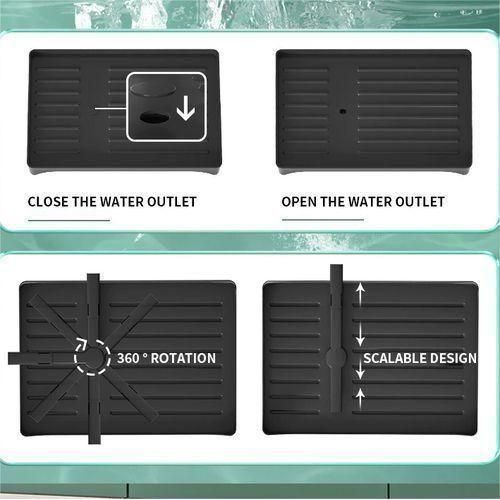 product_image_name-Generic-Égouttoir à Vaisselle Multifonctionnel - Noir-6