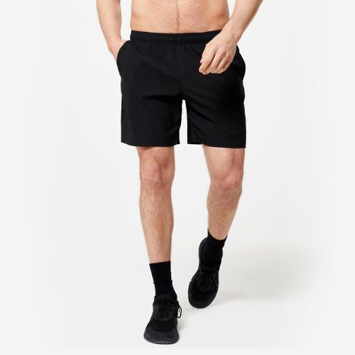 product_image_name-Domyos-Short de cross training performance respirant poches zippés homme - noir-1