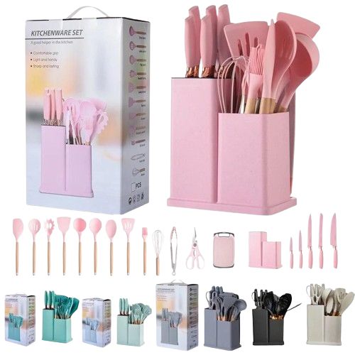 product_image_name-Generic-Ensemble de 12 pcs ustensiles de cuisine  silicone-1