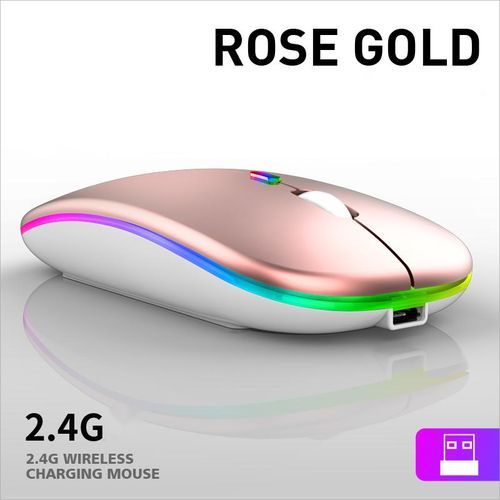 Wireless charging mouse hot sale