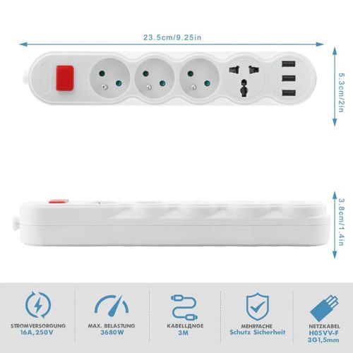 product_image_name-Generic-Rallonge multiprise Qualité - Blanc multifonction-2