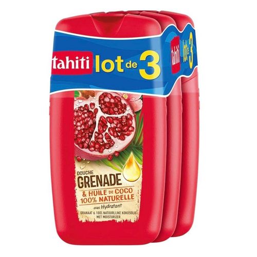 product_image_name-TAHITI-Gel Douche Grenade et Huile de Coco – Lot de 3 x 250 ml-1