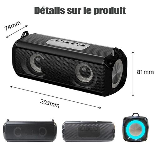 Enceinte Bluetooth® 10 W étanche 360° Ikon