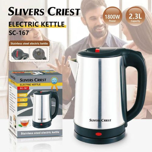 product_image_name-Generic-Bouilloire électrique ou chauffe eau électrique - 2.5 Litres - Inox-1