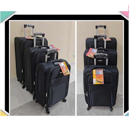 product_image_name-Generic-Lot de 3 Valises  de classe en Simili Cuir  – Design Élégant et Raffiné (Cabine, Moyenne 20kg , Grande 23kg)-1