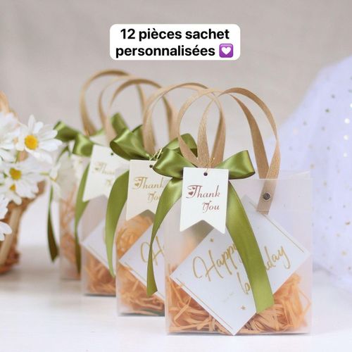 product_image_name-Generic-Lot de 12 sacs cadeaux transparents avec poignées, sacs d'emballage cadeau en plastique réutilisables avec ruban, sacs transparents pour cadeaux de fête en vrac pour mariages, anniversaires-1