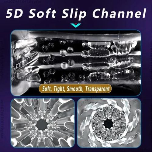 product_image_name-Generic-Masturbateur masculin avec v-ibration et son, 10 modes de v-ibration différents-4