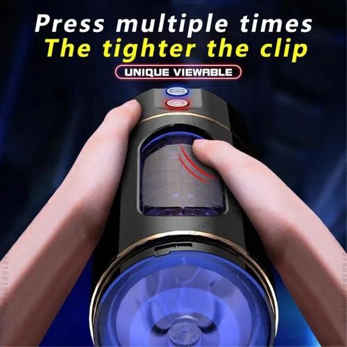 product_image_name-Generic-Masturbateur masculin avec v-ibration et son, 10 modes de v-ibration différents-6