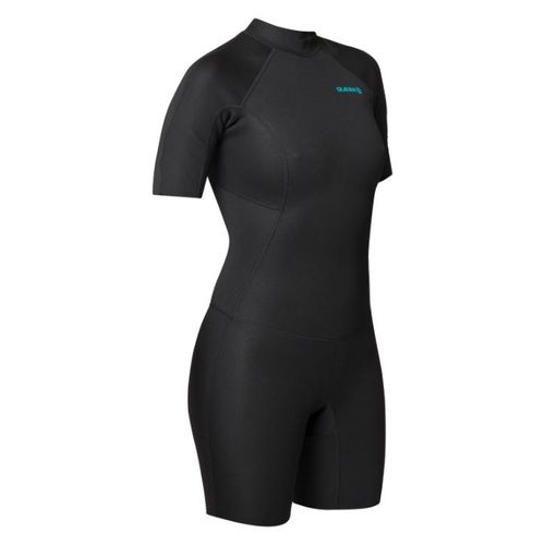 Olaian Shorty Surf Femme Neoprene Avec Mousse De 1 5mm Back Zip Noir By Decathlon Prix pas cher Jumia SN