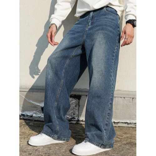 product_image_name-Fashion-Phantom Blue Baggy Jeans-2
