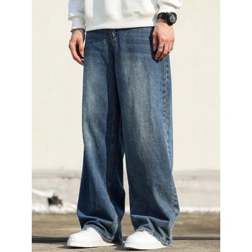 product_image_name-Fashion-Phantom Blue Baggy Jeans-5