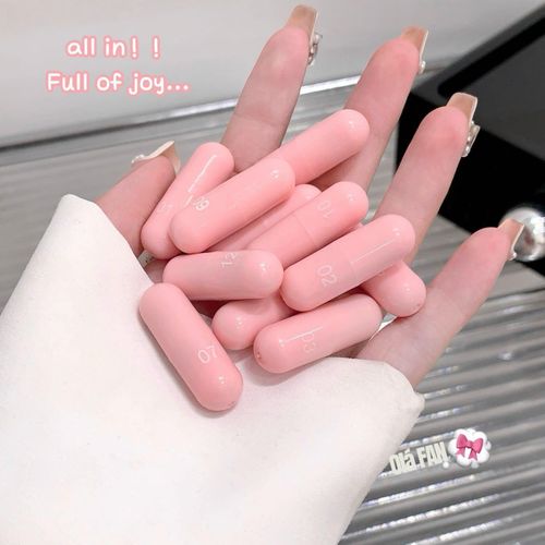 product_image_name-Olá FAN-Coffret 12 Mini Capsules Rouge à Lèvres et Blush Multi-usage-6