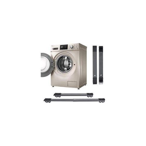 product_image_name-Generic-Support à roulettes réglable et extensible avec support télescopique robuste pour meubles de machine à laver pour réfrigérateurs, sèche-linges, lave-vaisselle, autres objets lourds (gris)-1