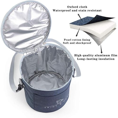 product_image_name-Generic-Grand sac isotherme rond en aluminium épais, portable, gris clair-3