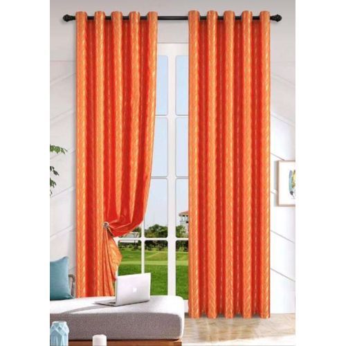 product_image_name-Generic-Rideaux 2 pièces Orange  pour Salon ou chambre - 2pièces-1