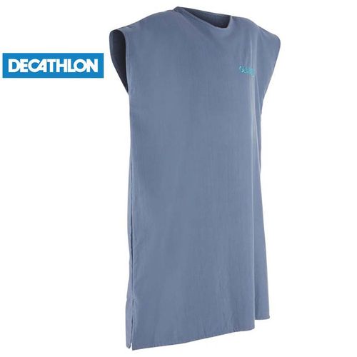 product_image_name-Olaian-Poncho Surf Adulte 100 Bleu By Decathlon-1