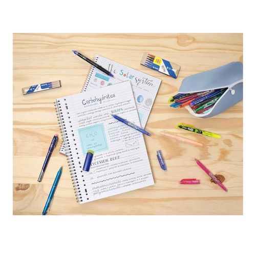 product_image_name-Pilot-Pack De 3 Stylos Effaçables (Bleu, Rouge, Noir) + 3 Recharges Bleues Effaçables-3